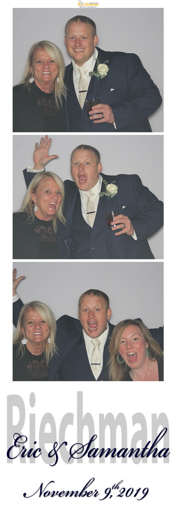 Huster / Riechman Wedding  | View more photos from the event at gallery.saycheesephotobooth.com/u/SayCheesePhotoBooth/Huster-Riechman-Wedding